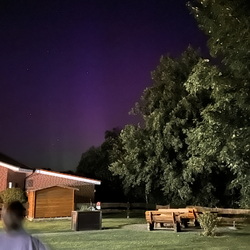 Polarlichter in Ostfriesland 